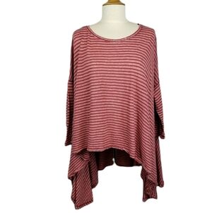 We The Free Free People Oversized Hi Low Hem T Shirt  XS/S